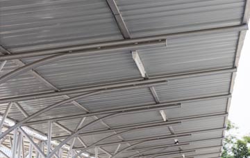 installing Red Bull metal roofing